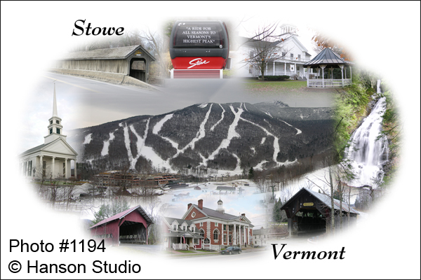 Stowe, VT - Collage